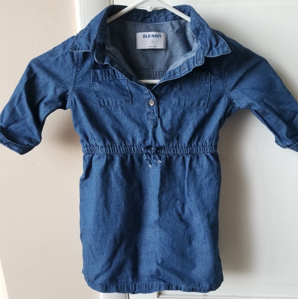 Old Navy Toddler Jean Dress